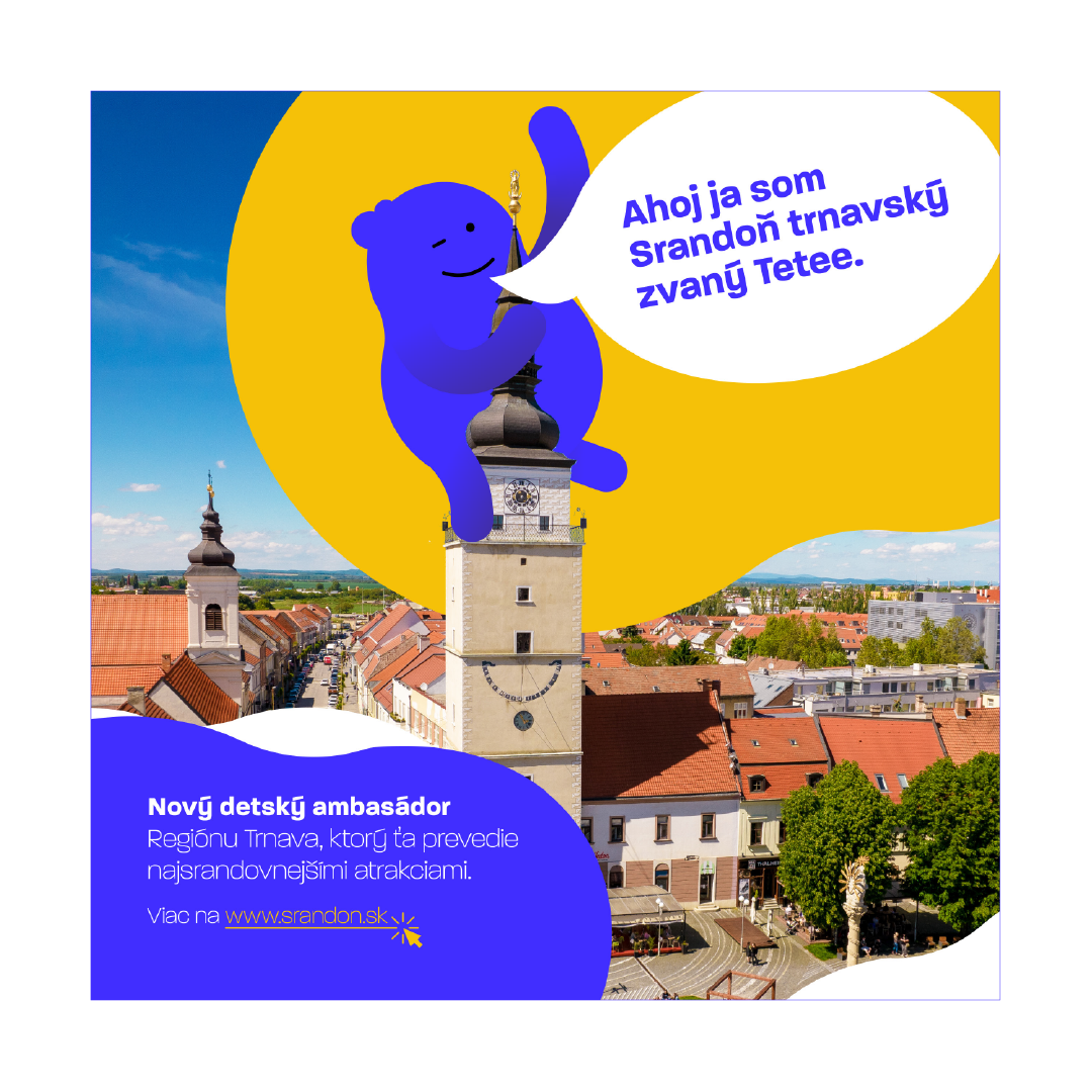 Srandoň — grafický prvok identity
